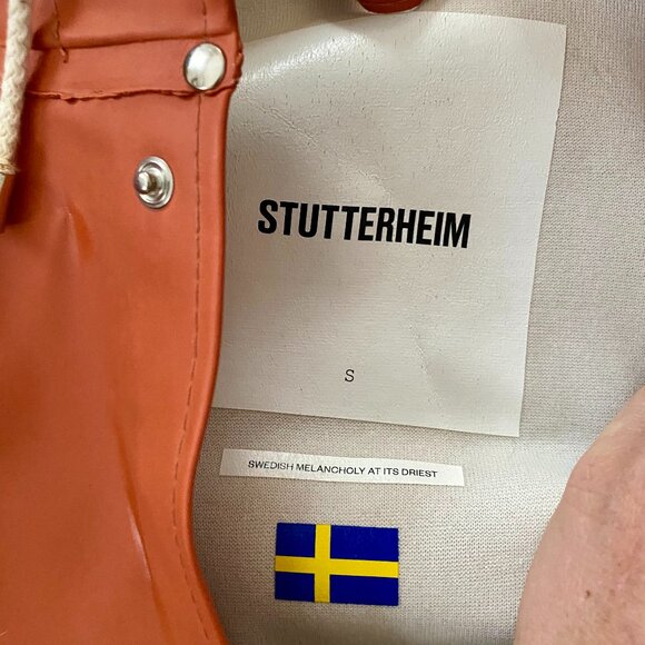 Stutterheim raincoat women's small - Picture 3 of 4